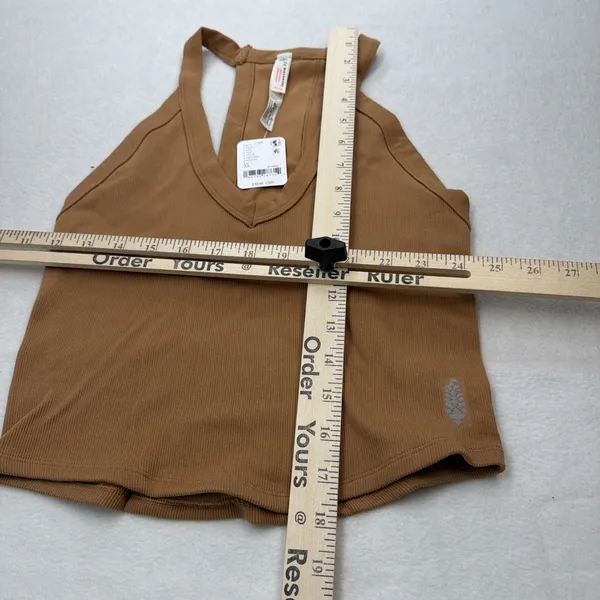 Free People Movement Women's All Clear Cami Twig Cedar Brown Size XL NWT - Image 8
