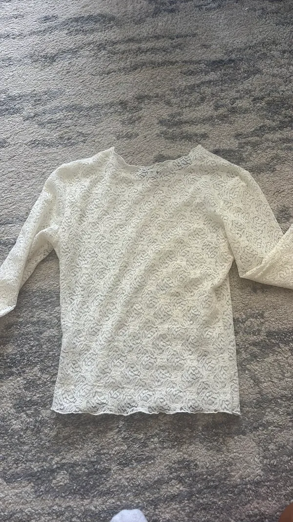 Windsor Long Sleeve Lace Top - Image 2