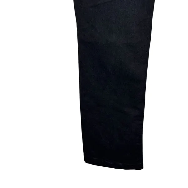 Levi's 505 Women's Jeans Straight Leg Cropped‎ Boyfriend Mom Denim Black Sz. 32 - Image 8
