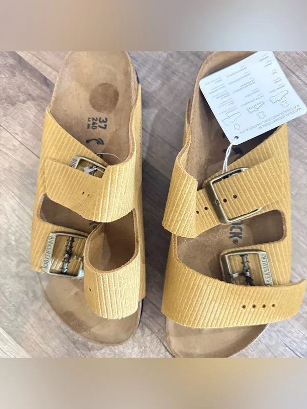 Birkenstock Corduroy Cork Brown Arizona - Image 13