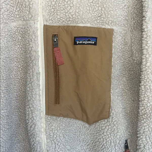 Patagonia Classic Retro-X Jacket Natural with Nest Brown XL - Image 5