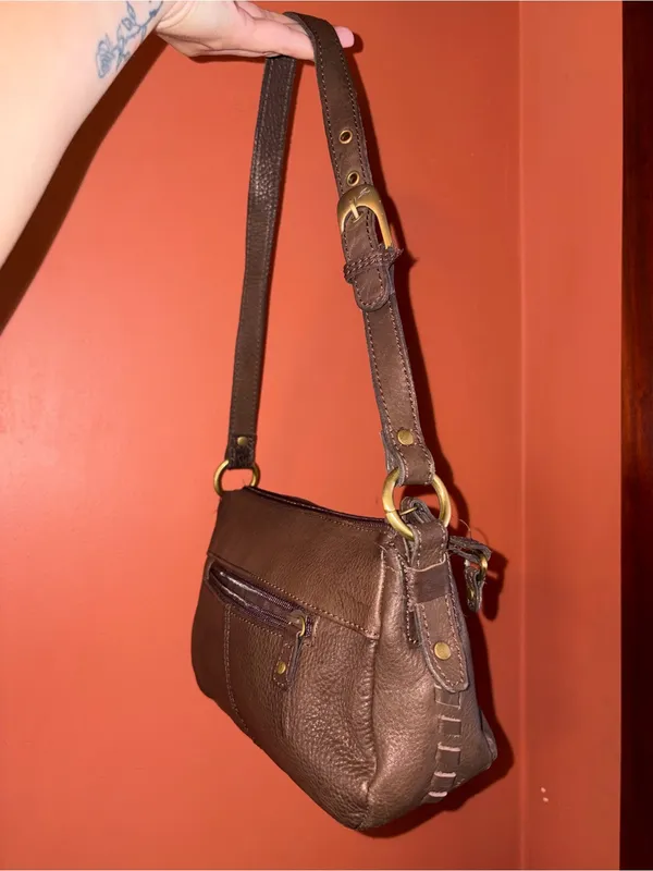 Stone Mountain brown Leather Purse - Image 4