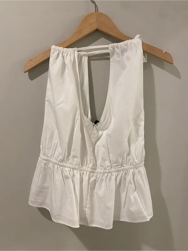 NWT - 1.State Keyhole Peplum Top Size Medium - Image 5