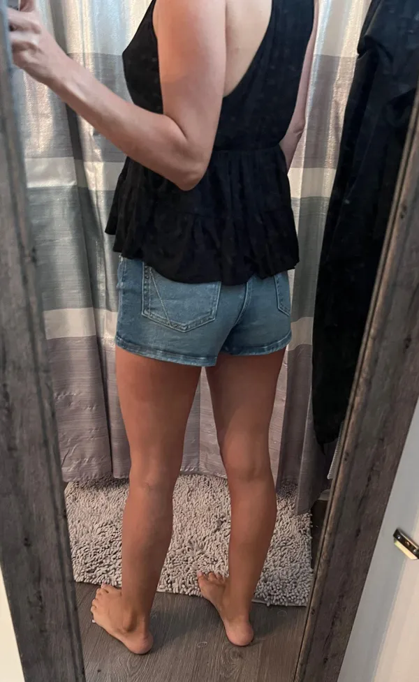 Kendall + Kylie High Waisted Jean Shorts - Image 2