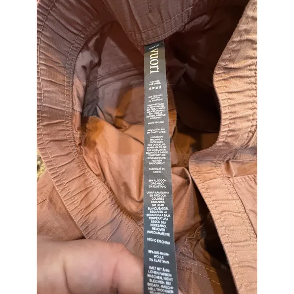 Vuori Ripstop Climber Pant Light Terracotta Women Hiking Utility Pant Size Small - Image 10