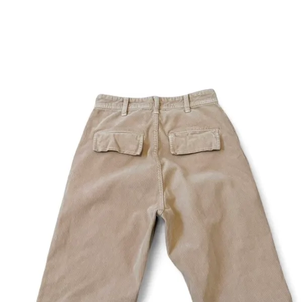 Brandy melville tan corduroy straight leg pants - Image 4