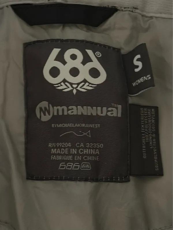 686 Snow Pants Brown - Image 3