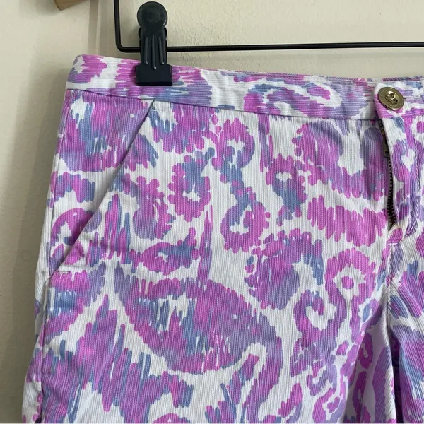 Lilly Pulitzer Adie Shorts Purple size 2 - Image 4