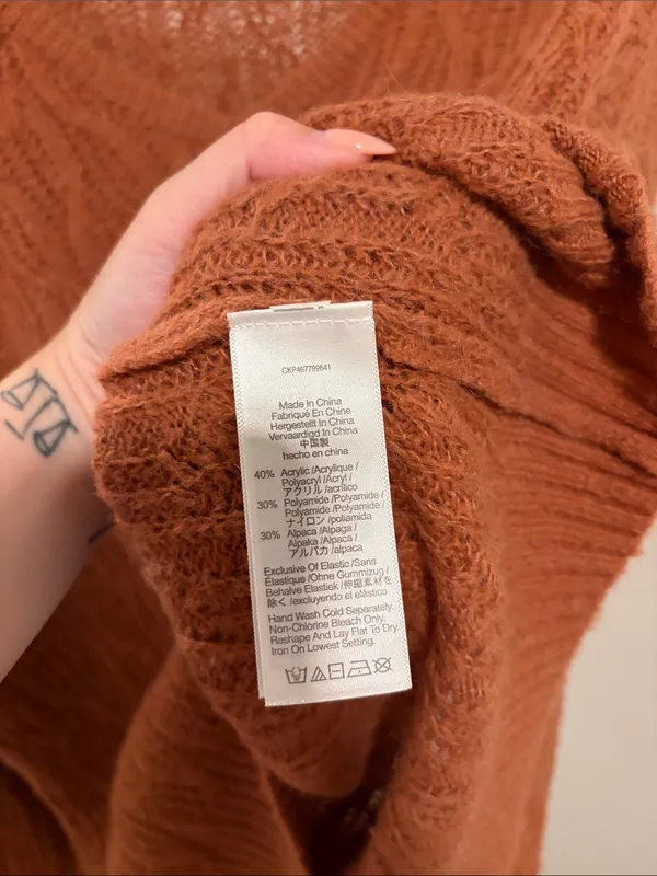 Madewell Alpaca Blend Fall Winter Sweater - Image 3