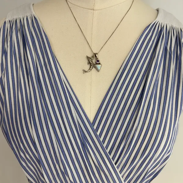 Banana Republic Stripes Peplum Blouse NWT - Image 4