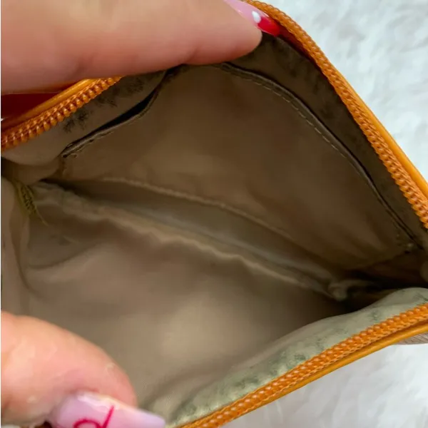 COACH Orange Wristlet - Image 7