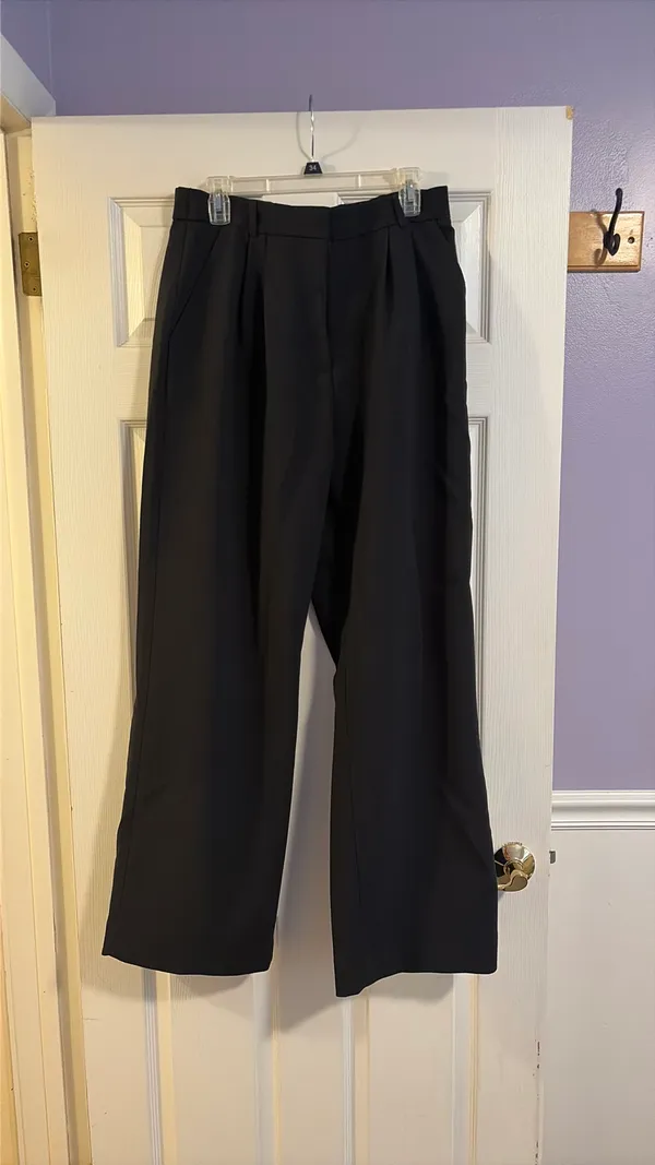Abercrombie Sloane Tailored Pants Wide-Leg - Image 3