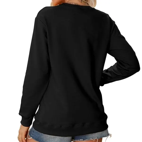 NWOT ~ Women's Long Sleeve Black "GRAMMY" Crewneck Grandma Sweatshirt Top ~ XL - Image 2