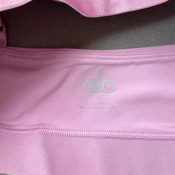 Alo Yoga Airlift All Nighter Bra Sugarplum Pink M - Image 3