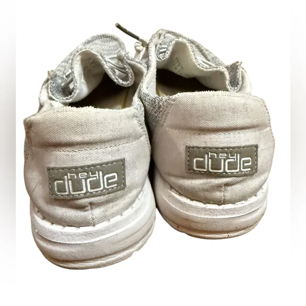 Hey Dude Women’s Wendy Sox loafers‎ in Glacier Grey Sz 7 - Image 5