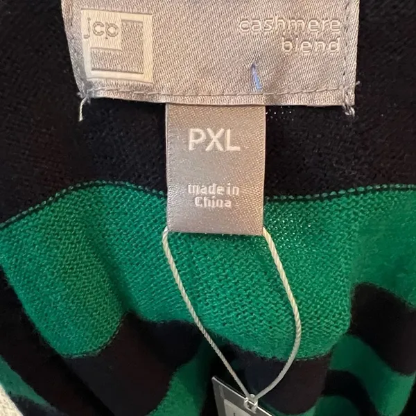 JcPenney Cashmere Blend Cardigan Sweater nwt - Image 6