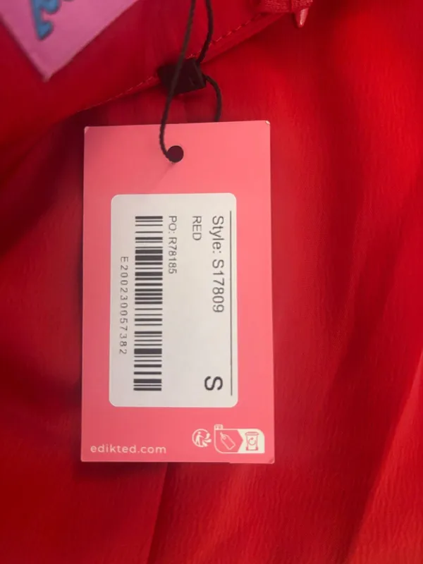 Edikted Scarf Halter Open Back Mini Dress - Image 8