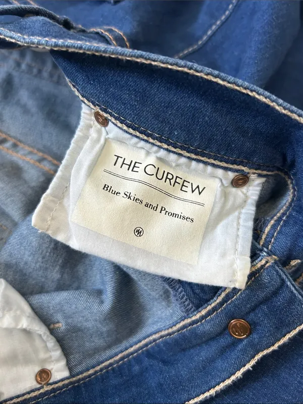 Mother The Curfew Blue Skies and Promises Jeans - Image 10