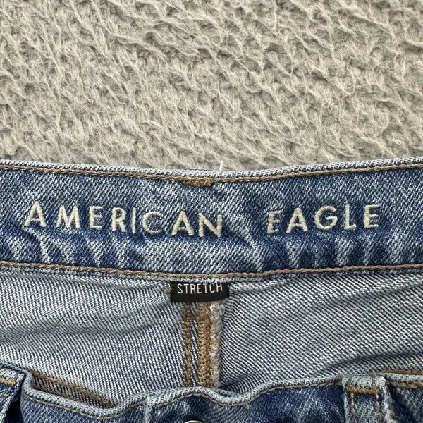 American‎ Eagle 90s Bootcut Jeans High Rise Boho Festival Stretch Women's 6 x 30 - Image 3
