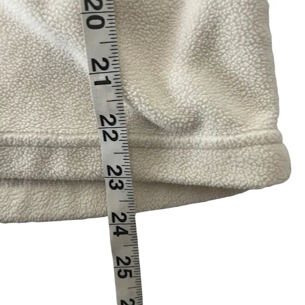 Early Winters‎ Oregon Size XS Cream 1/2 Zip Fleece - Image 6
