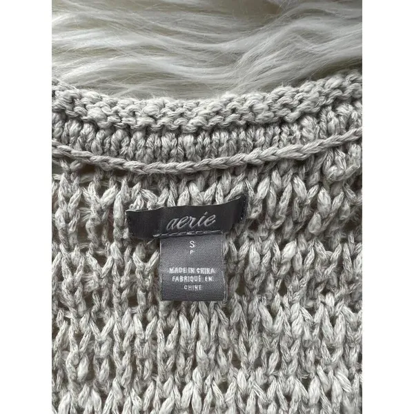 Aerie Stylish Crocheted Tank Top - Perfect for Summer - Image 5