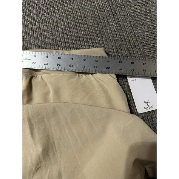 Ebb & Flow Skort Women’s Small Tan Beige Shorts Skirt Pickleball Tennis Golf NEW - Image 9