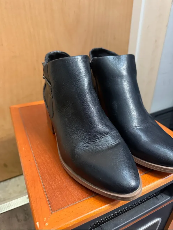 A New Day Women’s Black Ankle Booties. Size: 7.5 - Image 2