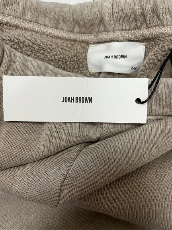 NWT Joah Brown sweatpants size size S/M - Image 4