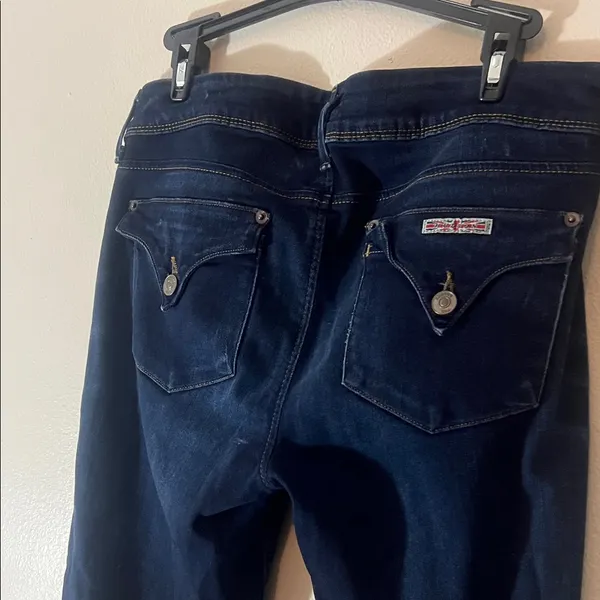 Hudson Women's Dark Blue Collin Mid-Rise Skinny Jean - Size 30 - Image 3