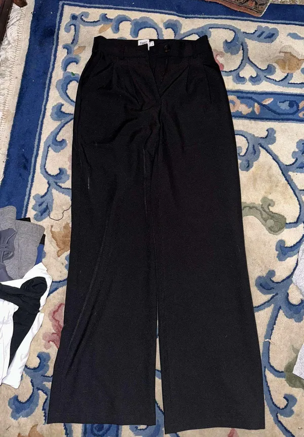 Princess Polly Archer Pants Black - Image 3