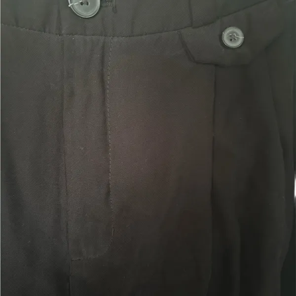 A new day Black Wide Legged Trousers - Image 5
