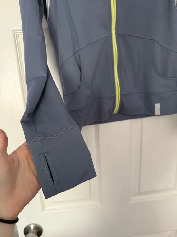 Grey athletic zip - Image 2