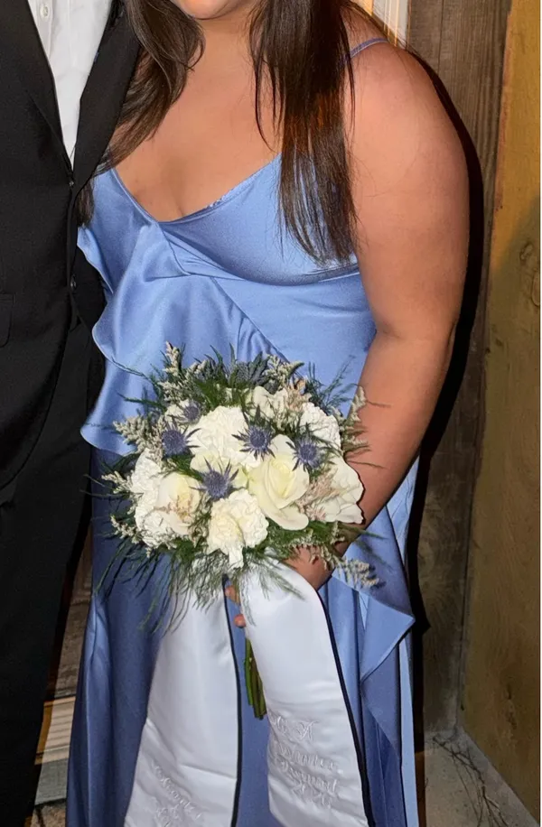 formal blue dress from dillards - Image 3