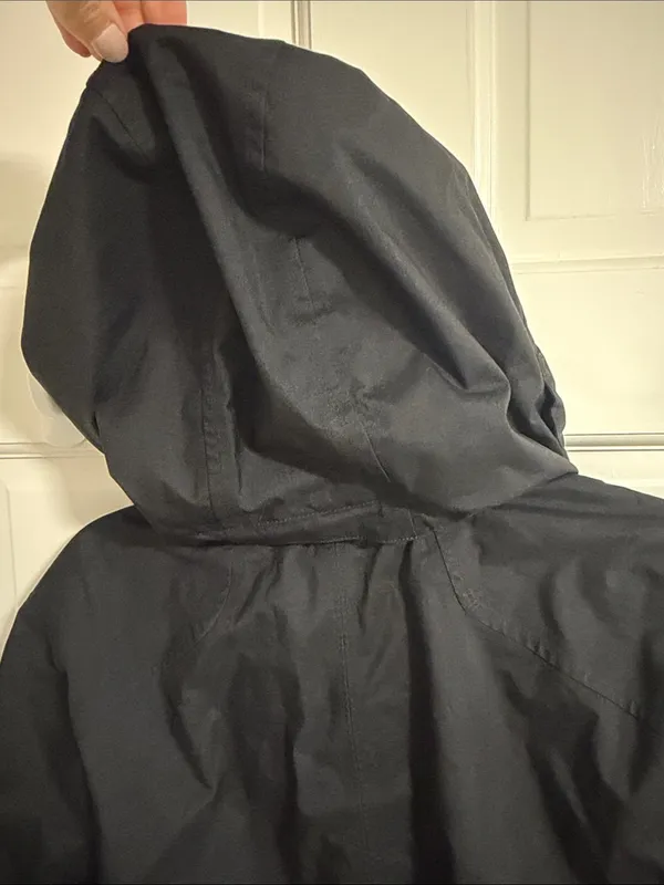 The North Face Black Women's Hooded Rain Coat - Image 6