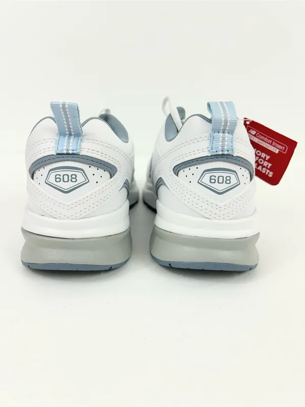 New Balance WX608v5 Sneakers White and Light Blue - Image 8