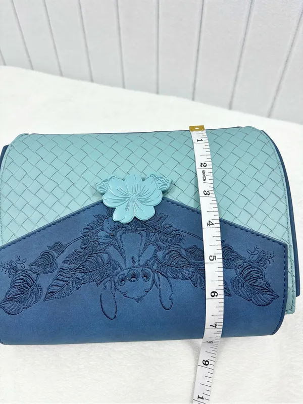 Loungefly Disney Stitch Embroidered Crossbody Bag NEW - Image 12