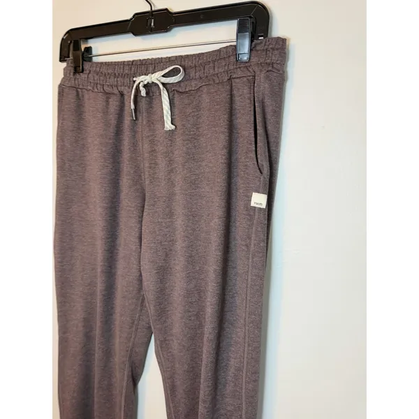 Vuori Women's Drawstring Joggers Brown Sz S - Image 4