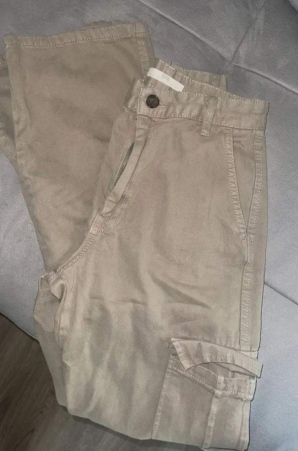 Stradivarius STR straight leg cargo pants - Image 2