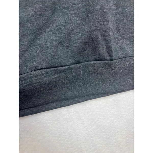 Lou‎ & Grey Signaturesoft Plush Charcoal Quarter Zip Pullover Sweatshirt XS - Image 7