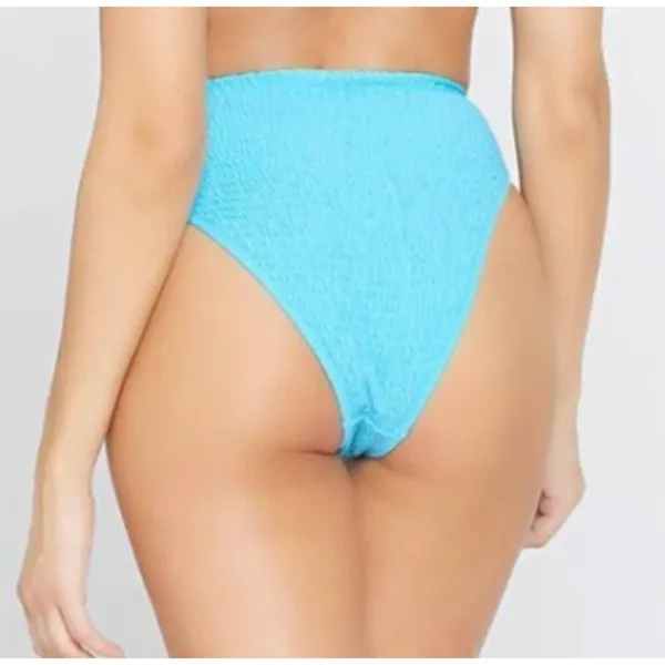 l*space White Smocked One-Piece Swimsuit - Image 8