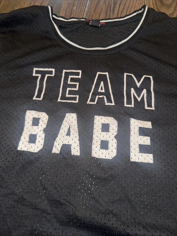 Material girl team babe fun top size large - Image 3