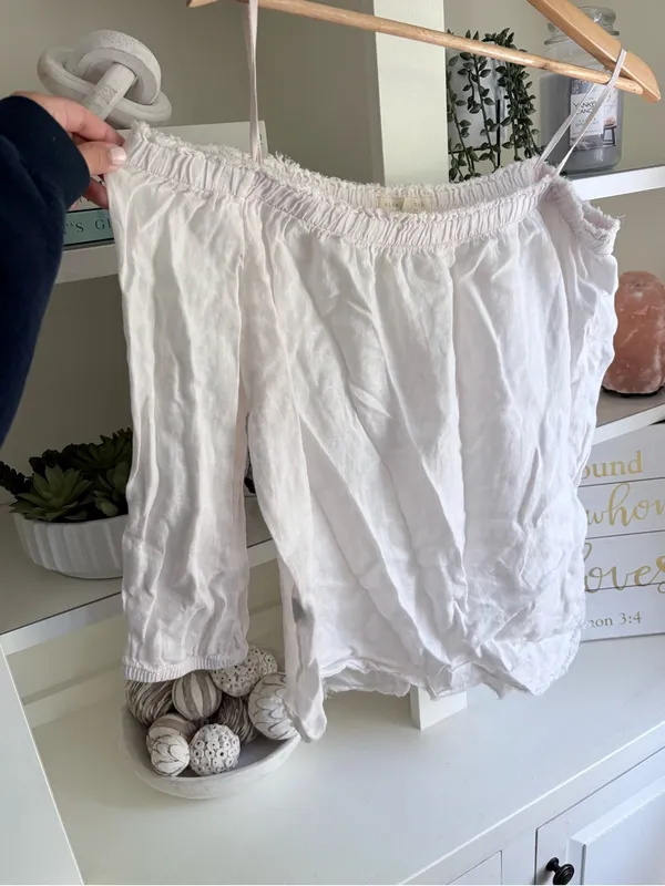 Baby Pink Raw Hem Off - Image 5