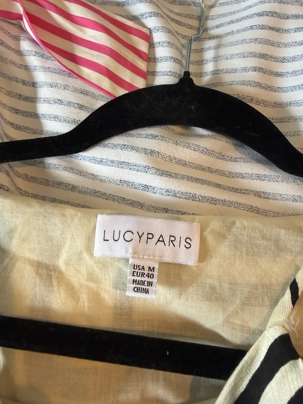 Lucy Paris Black and White mini dress - Image 5