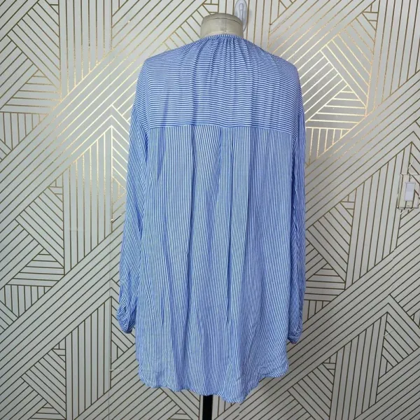 Faithfull the Brand Alice Blue Stripe‎ Tasseled Top Size US 6 - Image 10