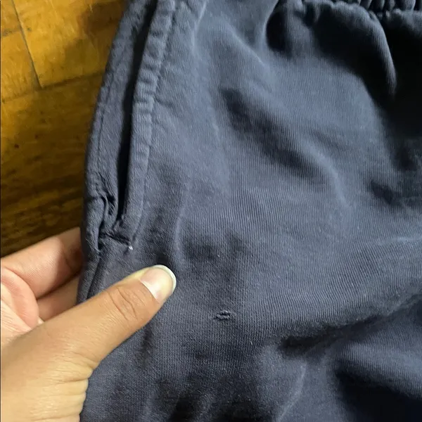 Brandy Melville Dark Blue Sweatpants - Image 3