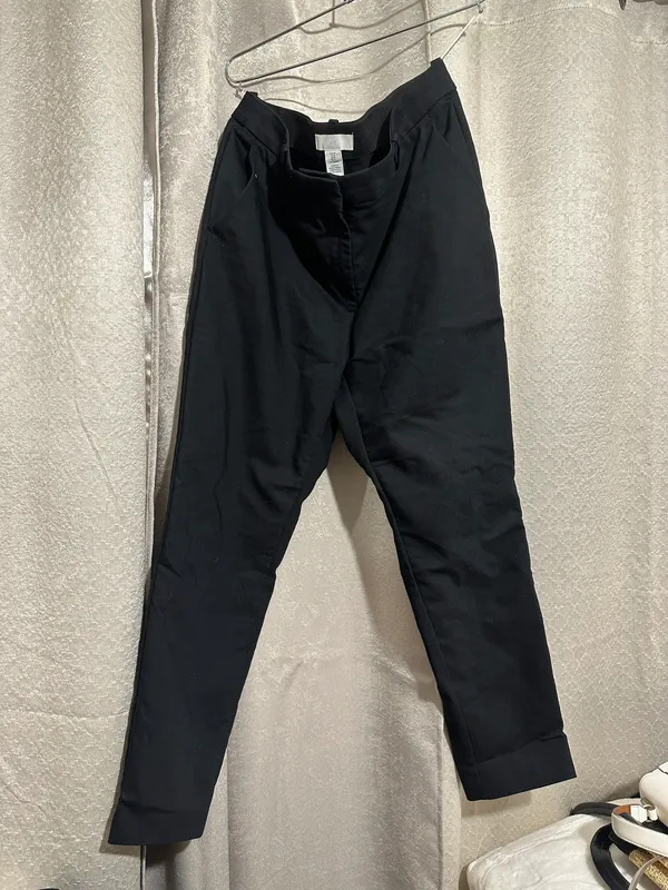 H&M Navy Slacks - Image 3