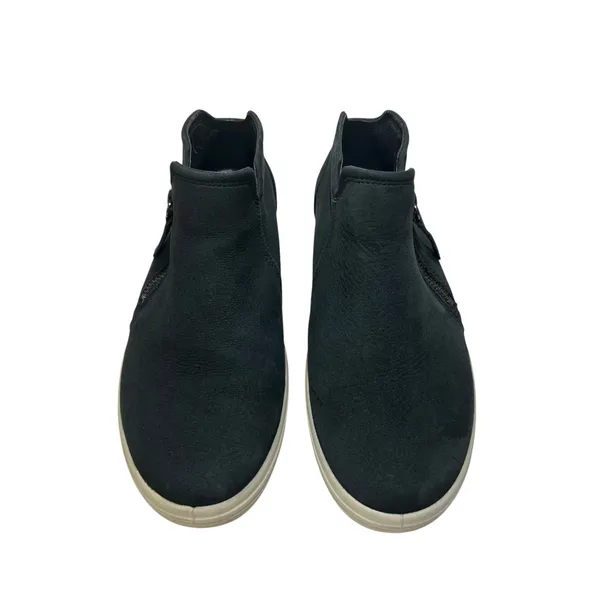 ECCO Soft 7 Tred Zip Booties Black Nubuck Leather High‎ Top Sneakers 430243 - Image 6