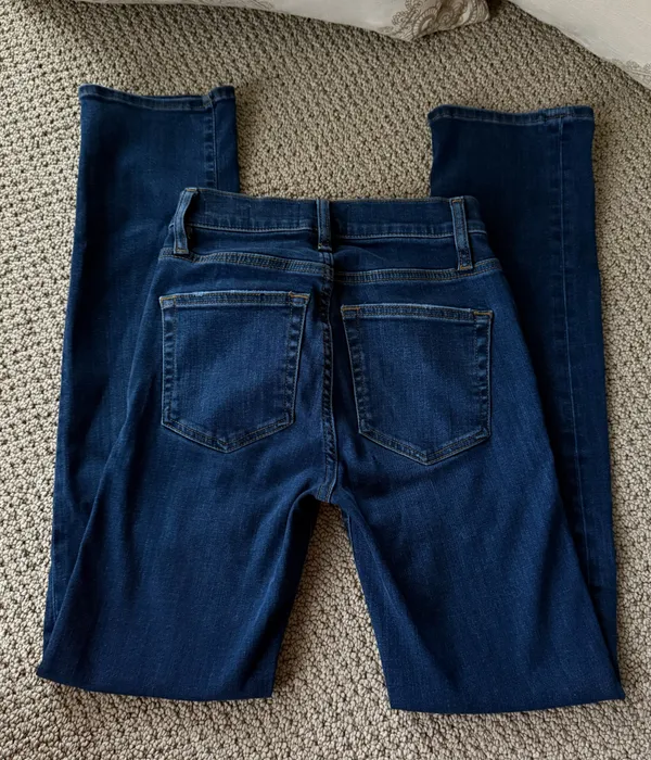 Frame Women’s Denim Le High Straight Long Jeans 24 - Image 4