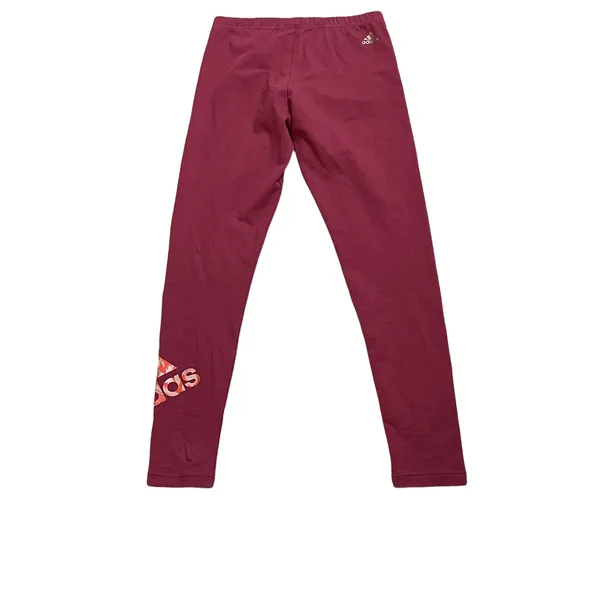 Adidas Womens Tights Yoga Pants Size Small‎ Legacy Red Cotton Blend 26X21 - Image 5