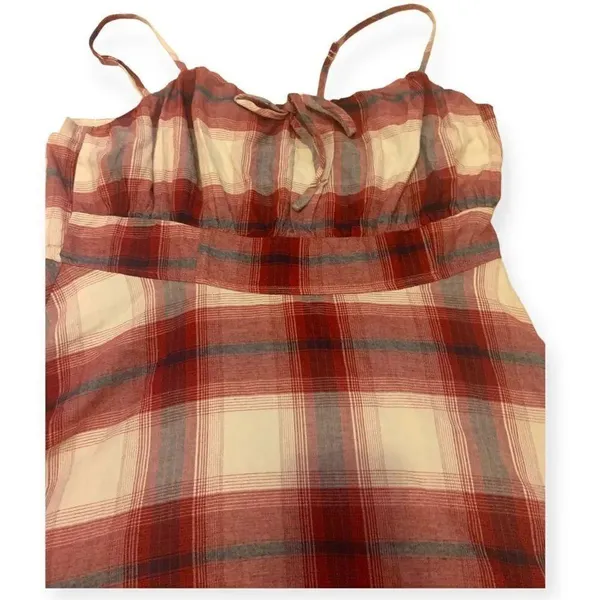 Forever 21 Plaid Sleeveless Babydoll Dress - Image 3